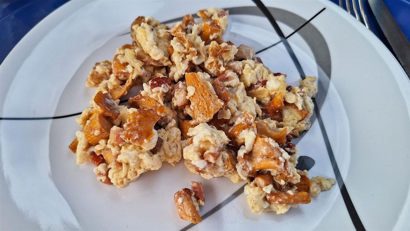 frische Pfifferline - lecker zubereitet