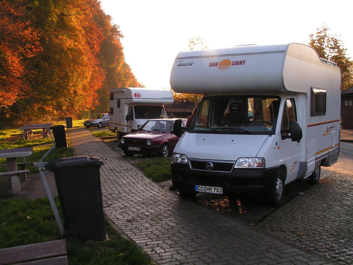 Rast an der A7