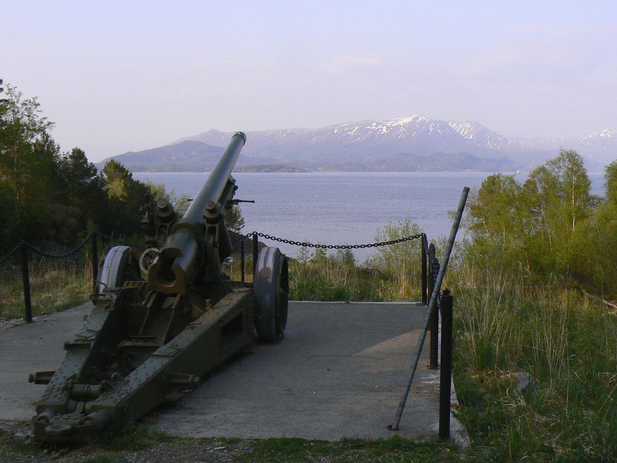 Kvalvik auf der Insel Frei
