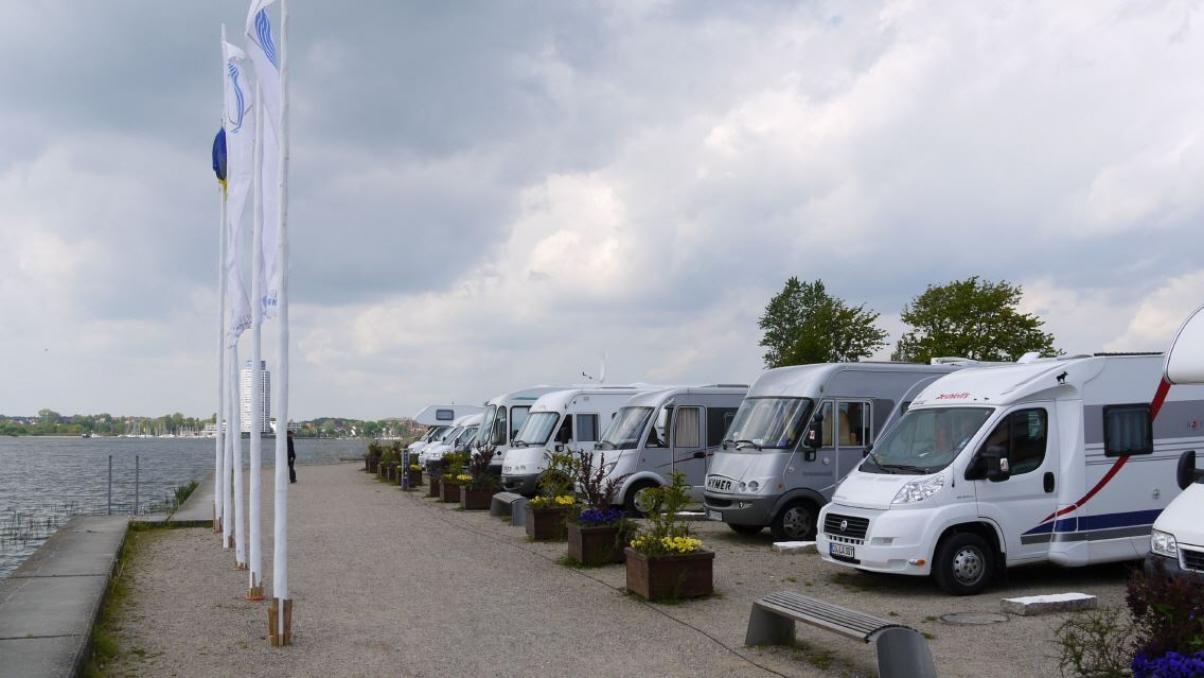 Schleswig - Stellplatz am Hafen