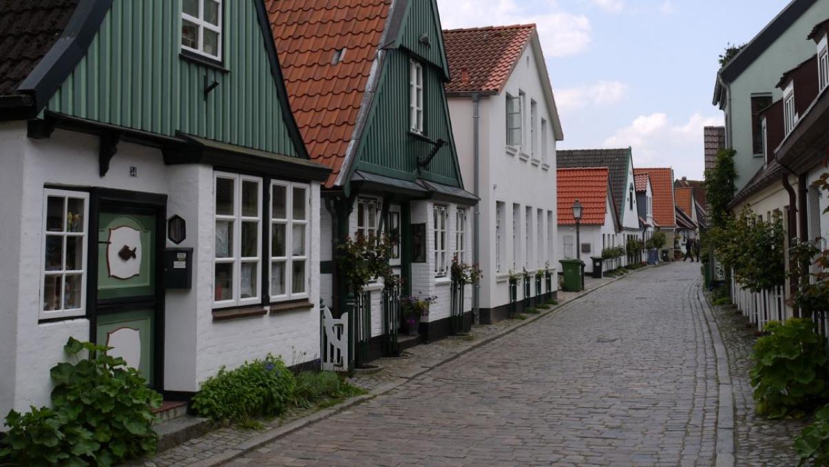 Fischerdorf "Holm" bei Schleswig