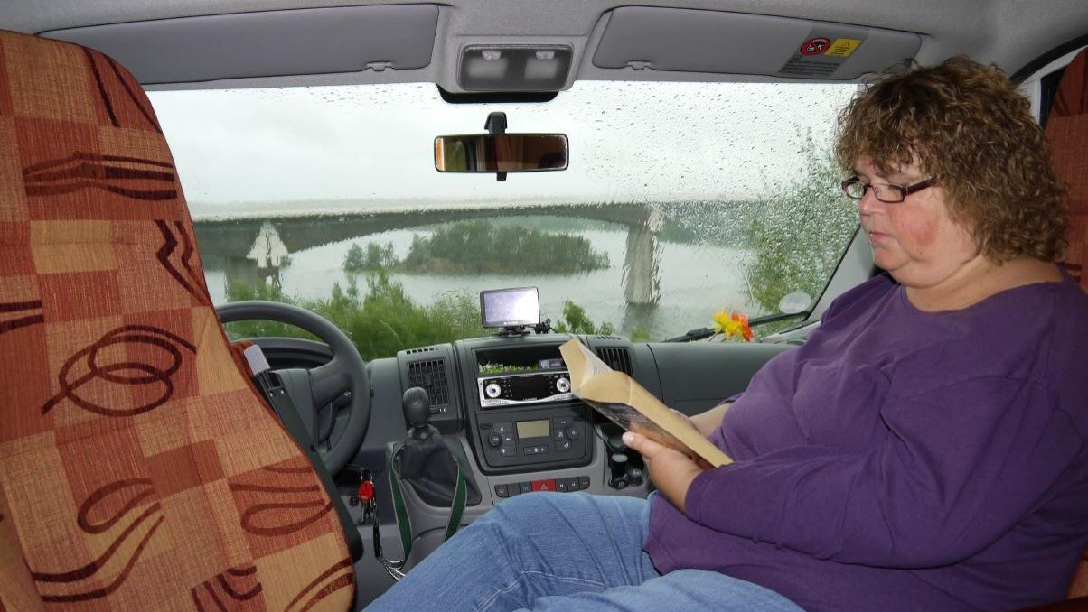 Starkregen bei Askersund