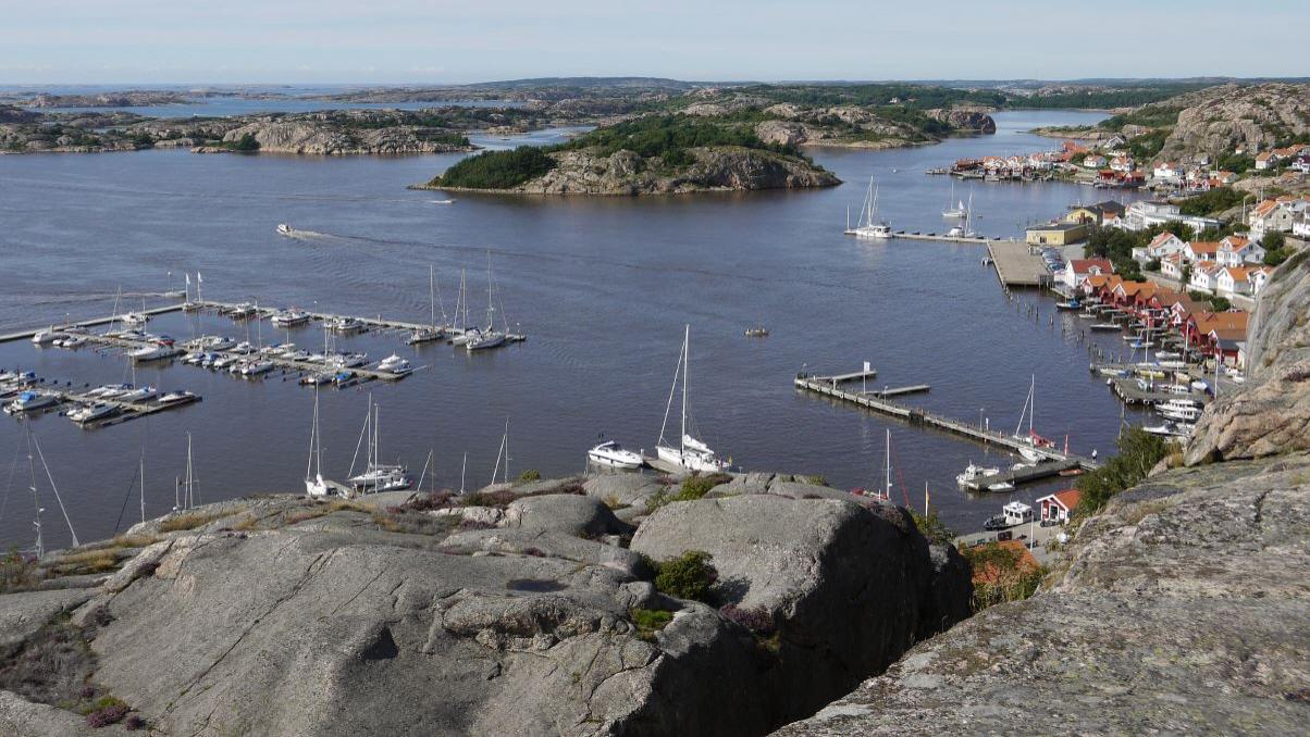 Panorama von Fjällbacka