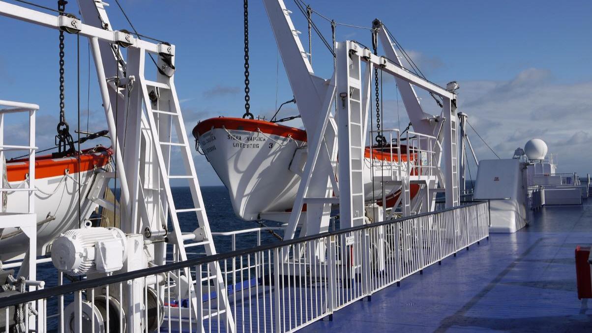 Überfahrt Varberg -> Grenå