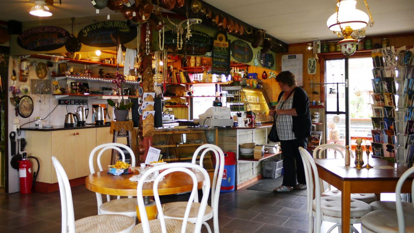 Einkehr im Utpostens Cafè