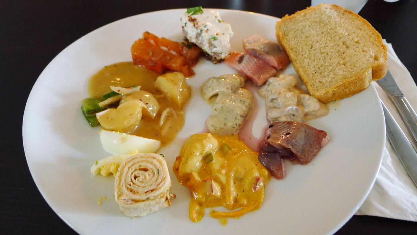 Variation eines Vorspeisentellers