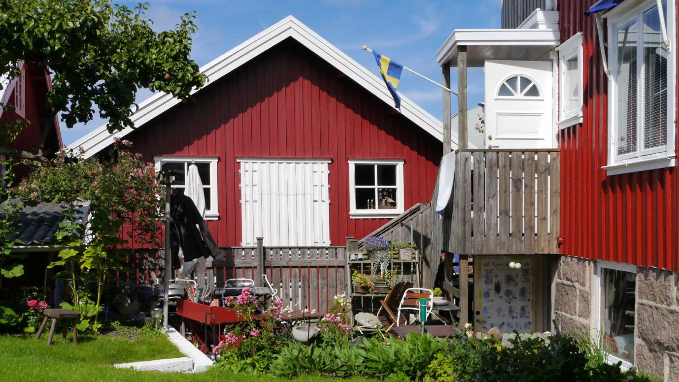 Spaziergang durch Skärhamn