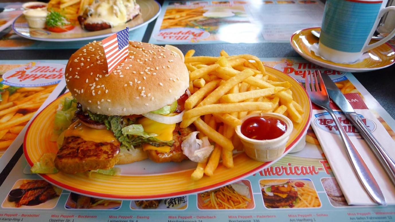 Mittagessen im Autohof Soltau "Miss PeppeR"