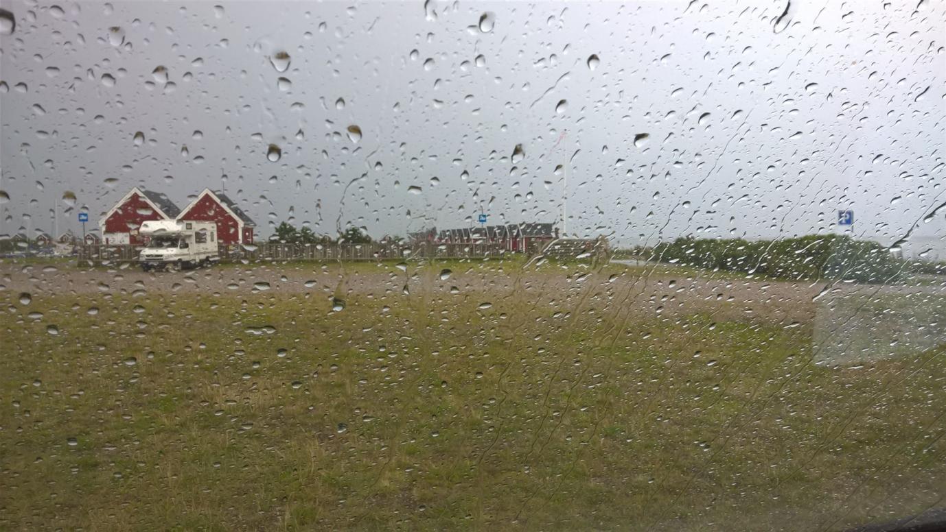 es regnet in Voerså