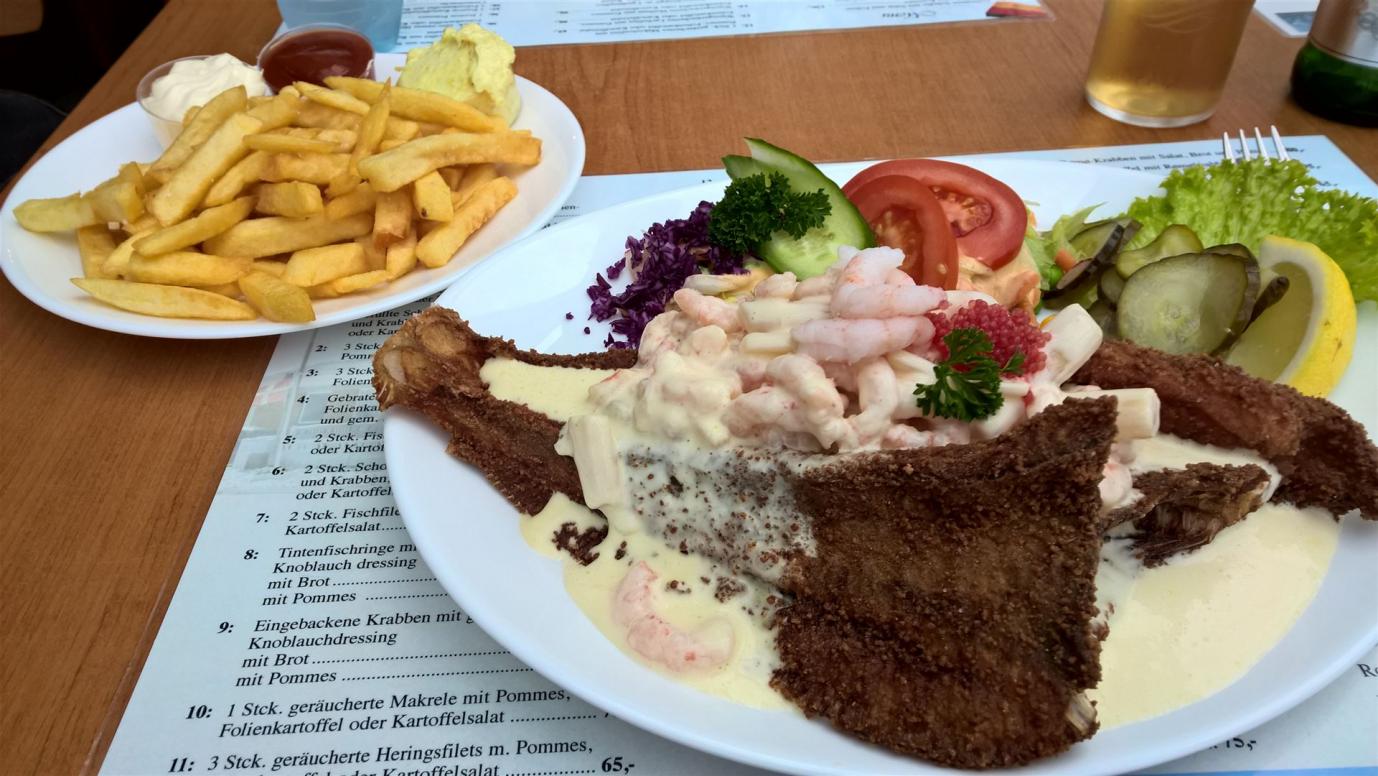 gefüllte Scholle - lecker !
