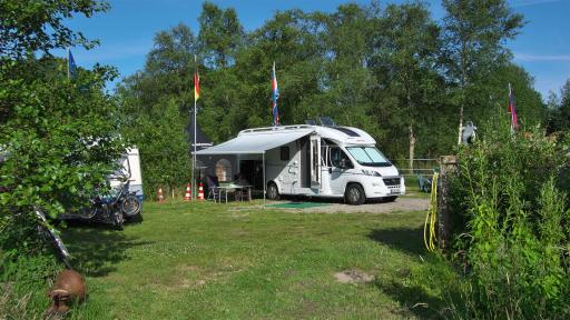 am Stellplatz Jaderkreuzmoor