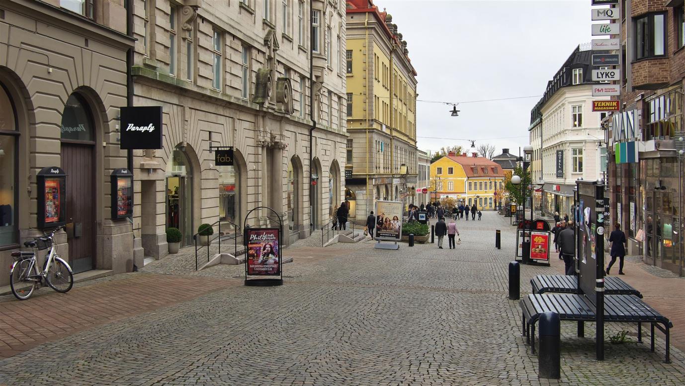 Fußgängerzone Karlskrona