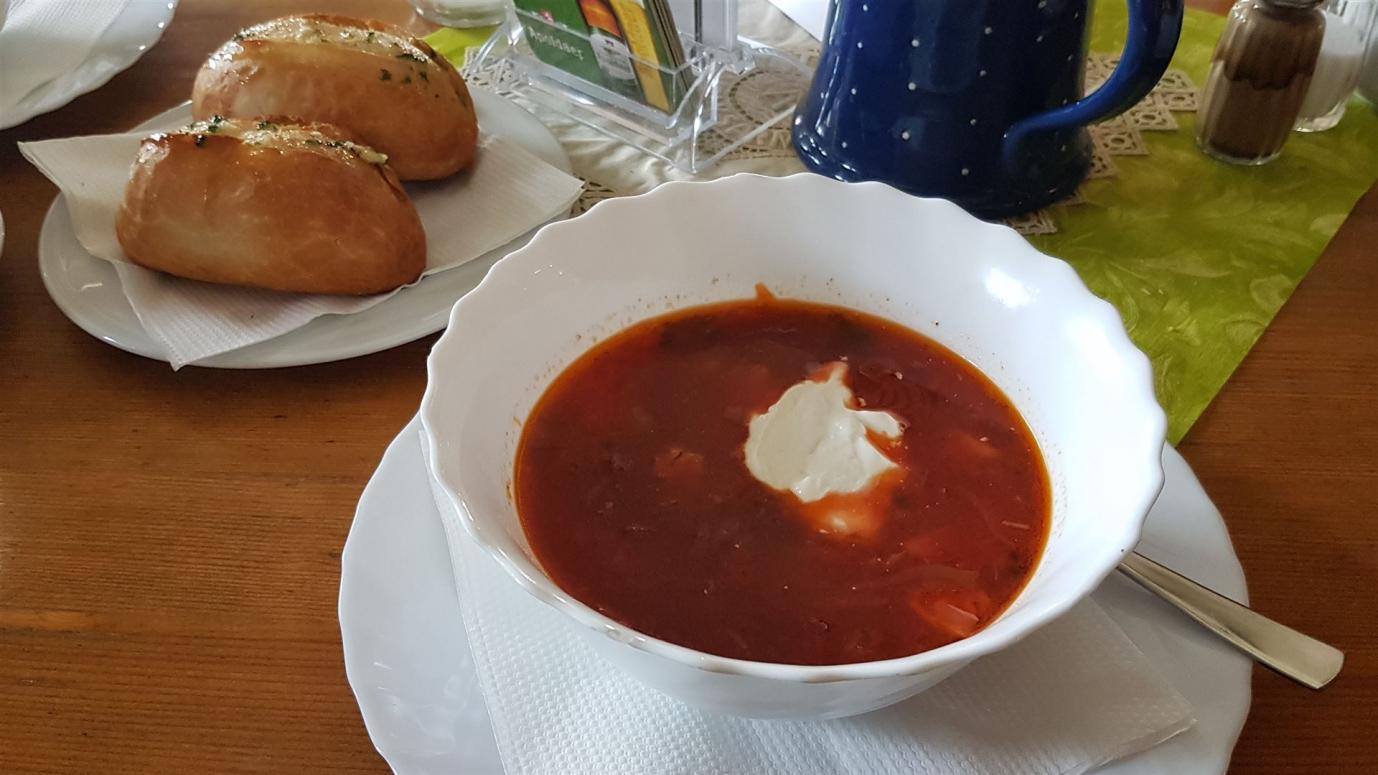 eine Portion "Borschtsch"