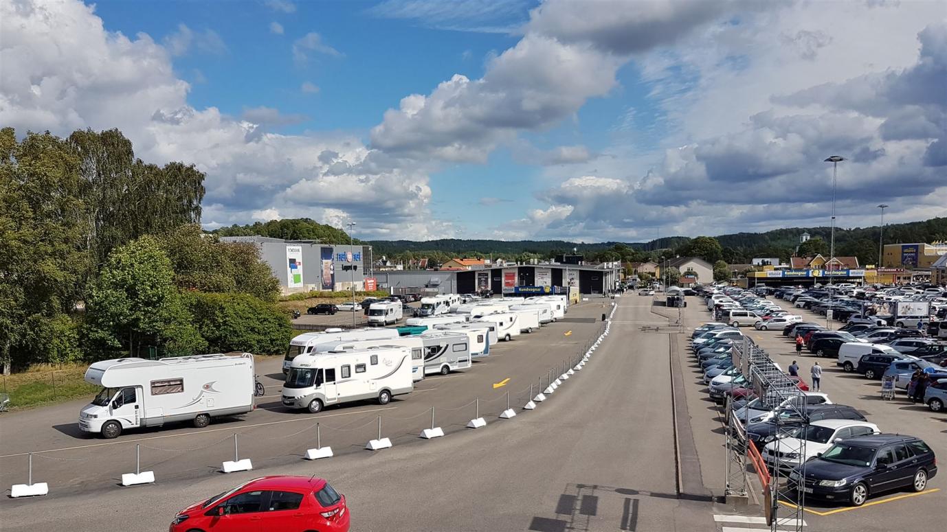 Gekås Parkplatz