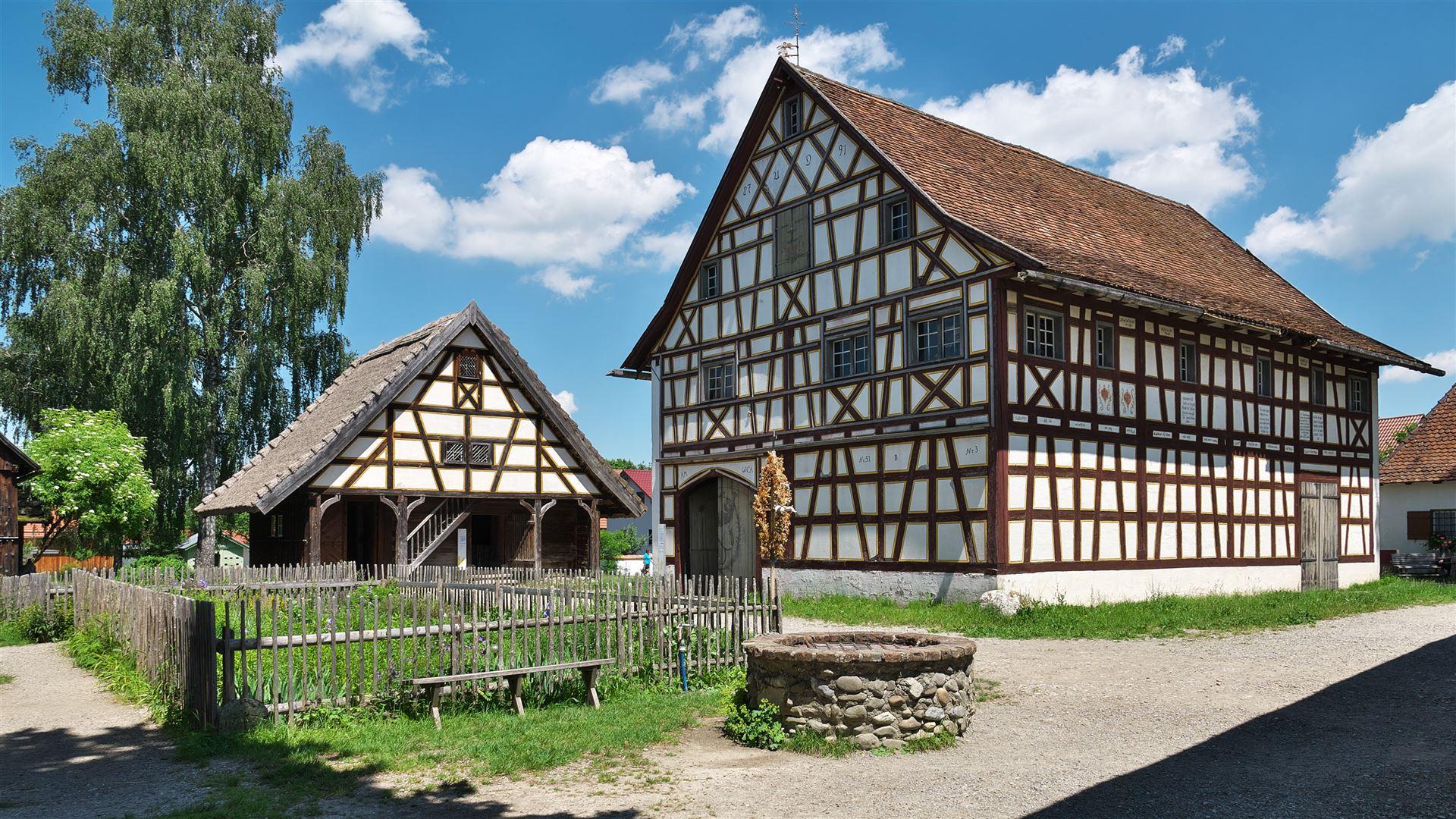 im "Schwäbischen Bauernhofmuseum" von Illerbeuren