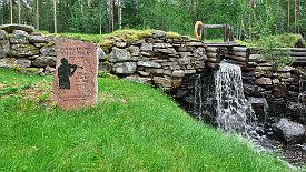 230818-63v Malung - Hallsjökvarn, ehemalige Wassermühle ...