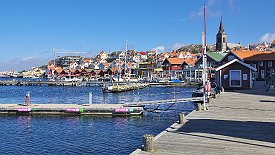 230904-067v Fjällbacka - Spaziergang durch den Ort und am Hafen