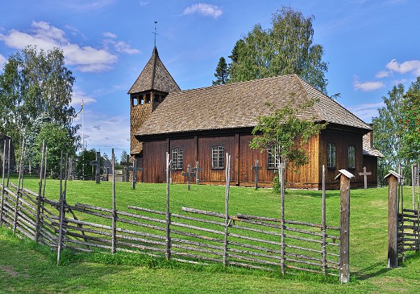 06 Särna Gammel Kyrka und Hembygdsgård