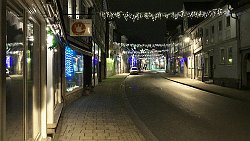 241225-06v Bad Gandersheim - Abendspaziergang (1h) durch die weihnachtlich geschmückte Stadt