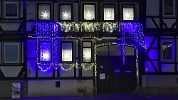 241225-09v Bad Gandersheim - Abendspaziergang (1h) durch die weihnachtlich geschmückte Stadt