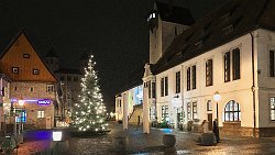 241225-10v Bad Gandersheim - Abendspaziergang (1h) durch die weihnachtlich geschmückte Stadt