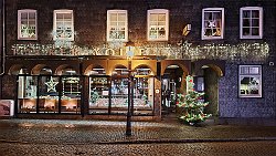 241225-29v Bad Gandersheim - Abendspaziergang (1h) durch die weihnachtlich geschmückte Stadt