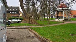 161229-10v Tønder - Parkplatz an der Polizeiwache