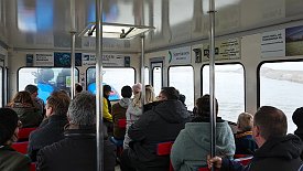 240328-14v Grenen (Skagen) - Fahrt mit dem Traktorbus zum Landsende und wieder zurück