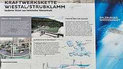 250306-007v Adnet - an der Staumauer vom Wiestalstausee mit dem Speicherkraftwerk