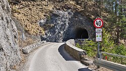 250306-023v Faistenau - Auffahrt entlang der Strubklamm