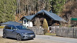 250306-025v Faistenau - Auffahrt entlang der Strubklamm