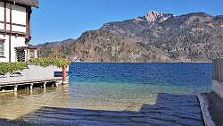 250306-065v St. Gilgen am Wolfgangsee - Blick zum Schafberg