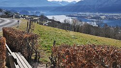 250307-003v Mondsee - auf dem Mondseeberg ... Aussichtsplatz 1