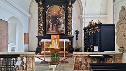 250307-026v Mondsee - Stadtbummel ... in der Basilika 