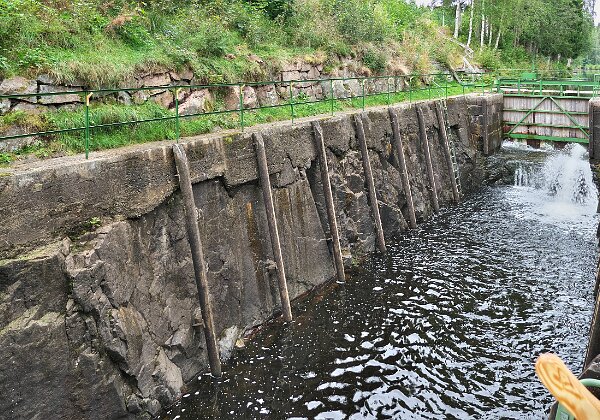 19 Dalsland Kanal Slusstationen Långed