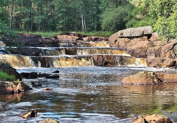 24 Knäred - Flammafallet & Kvarnfallet