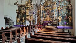250413-35v Slovenj Gradec - Spaziergang ... an und in der Pfarrkirche der 