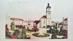 250423-19v Maribor - der Domplatz einst als 