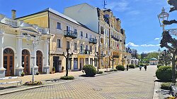 250430-22v Frantikovy Lázne (Franzensbad) - Spaziergang durch die Stadt